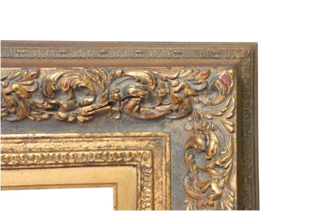 Baroque Style Acanthus Leaf Relief Pattern Frame - 3