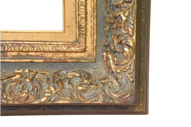 Baroque Style Acanthus Leaf Relief Pattern Frame - 4