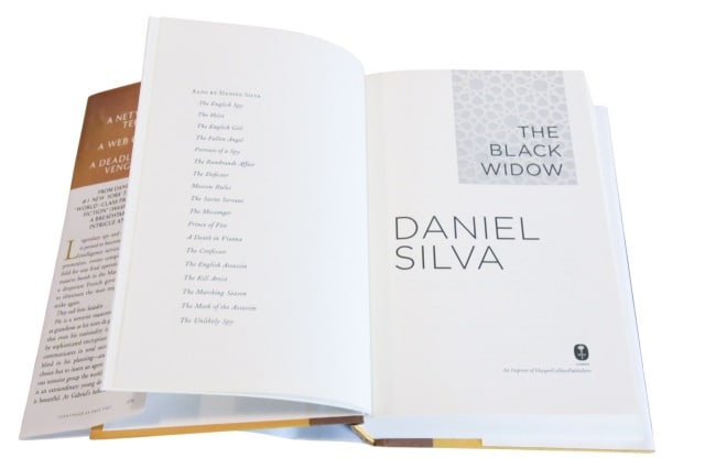 Daniel Silva "The Black Widow" First Edition - 5