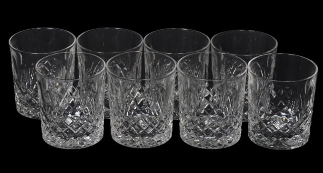 Set of 8 Classic Old Fashioned / Whiskey Glasses (1 of 5)