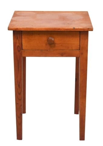 Vintage Country Style Side Table with Drawer (1 of 7)