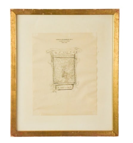 Louis Michel Eilshemius Whirlwind of Lines Drawing (1 of 7)
