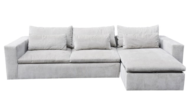 West Elm Sleeper Sofa w/ Storage Compartment - 2