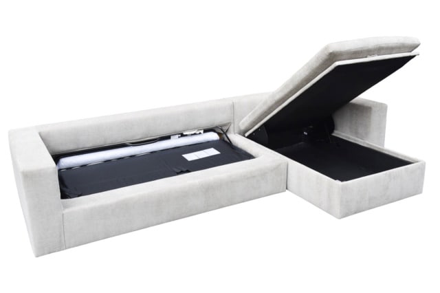 West Elm Sleeper Sofa w/ Storage Compartment - 6