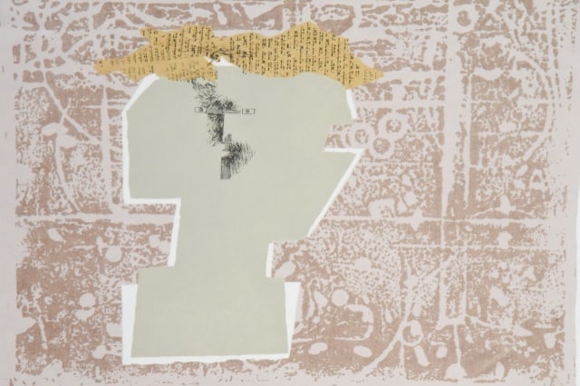 Jean David Abstract Composition Screen Print - 2