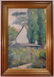 Garden Scene with House- Belle Hawgood- O/C