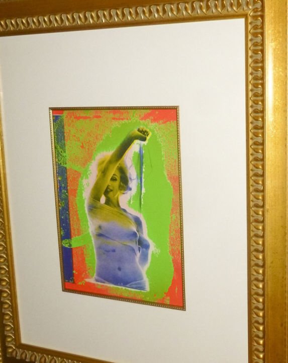 Bert Stern "Erotic Marilyn Monroe" 1963 Silkscreen: Artist: Bert Stern Title: Erotic Marilyn Monroe -- from the Series of "The Last Sitting of Marilyn Monroe by Bert Stern" Size: 12 1/2" X 8" Medium: Vintage Silkscreen published in 1963 Limited Edition