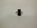 Vintage 10kt White Gold Onyx & Diamond Ring
