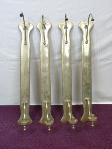 Two Pair of Ball & Ball Brass Unwired Scones (1 of 5)