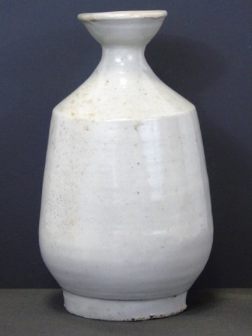 Antique Korean Grey Ceramic Vase (1 of 5)