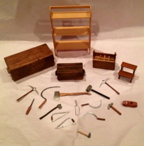 Vintage IGMA  Artisan Dollhouse Miniature Items (1 of 4)