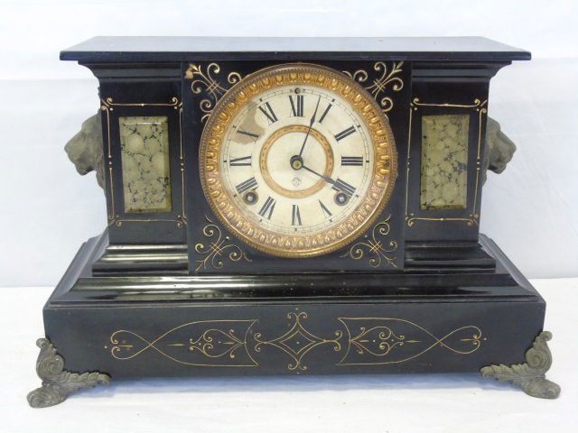 Antique Mantle Clock  Ansonia Clock Co. (1 of 10)