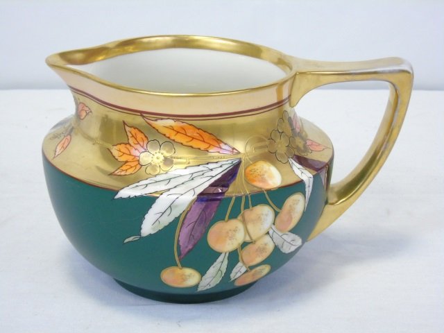 Antique French Art Nouveau Style Pitcher (1 of 8)