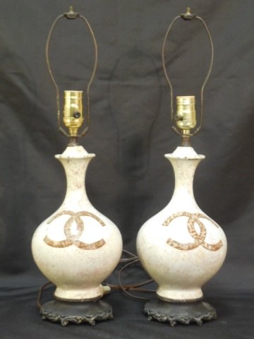 chanel table lamp for sale