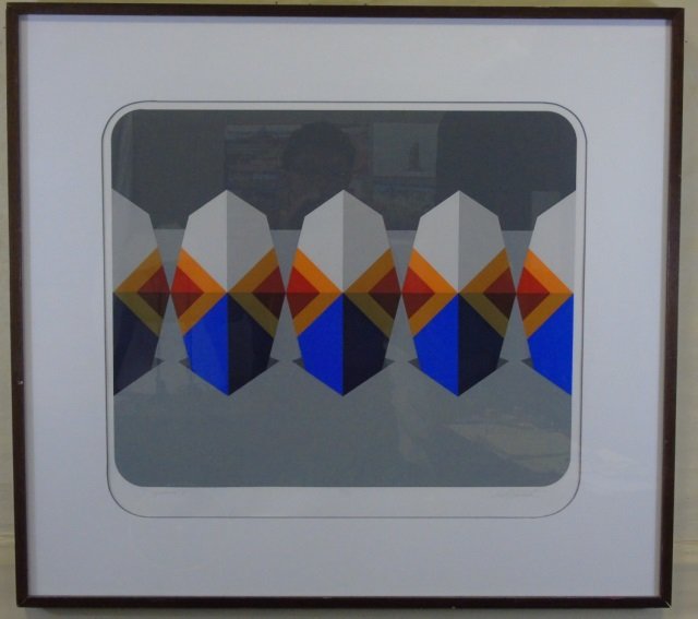 Marko Spalatin Lithograph, Omnibus VI Artist Proof: Marko Spalatin lithograph, "Omnibus VI" artist proof, signed bottom right corner. 28 1/2" W x 30". Very good condition.