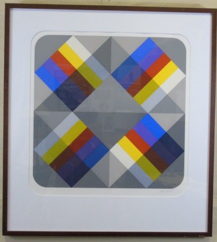 Marko Spalatin Lithograph, Hydroid 15/90 Signed: Marko Spalatin lithograph, "Hydroid" limited edition 15/90 signed bottom right corner. 32" W x 28" H. Very good condition.