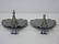 Two Antique Victorian Silver Plate Peacock Statues - 2