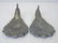 Two Antique Victorian Silver Plate Peacock Statues - 3