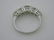 Contemporary Five Diamond & Platinum Band - 4