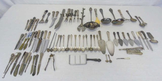 Antique & Vintage Sterling and Plate Utensils (1 of 5)