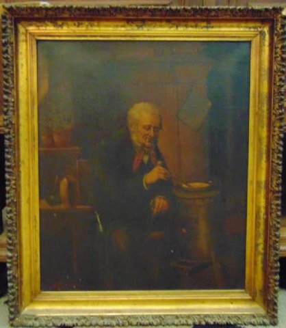 Antique 19th C. Oil Painting - Portrait of a Man (1 of 7)