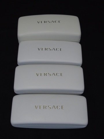 Lot of 4 NEW VERSACE Eyeglass Cases Sun Glass Case (1 of 7)