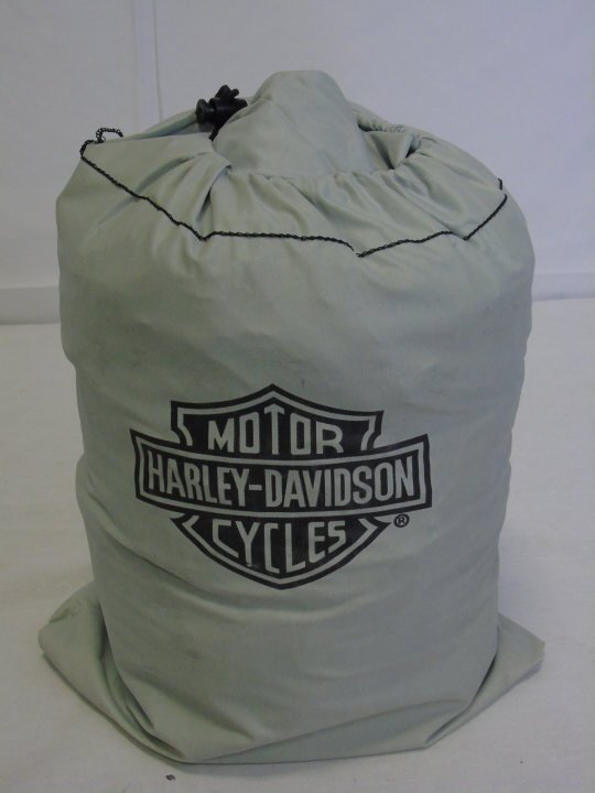 Harley Davidson Nylon Motorcycle Cover w/ Bag (1 of 2)