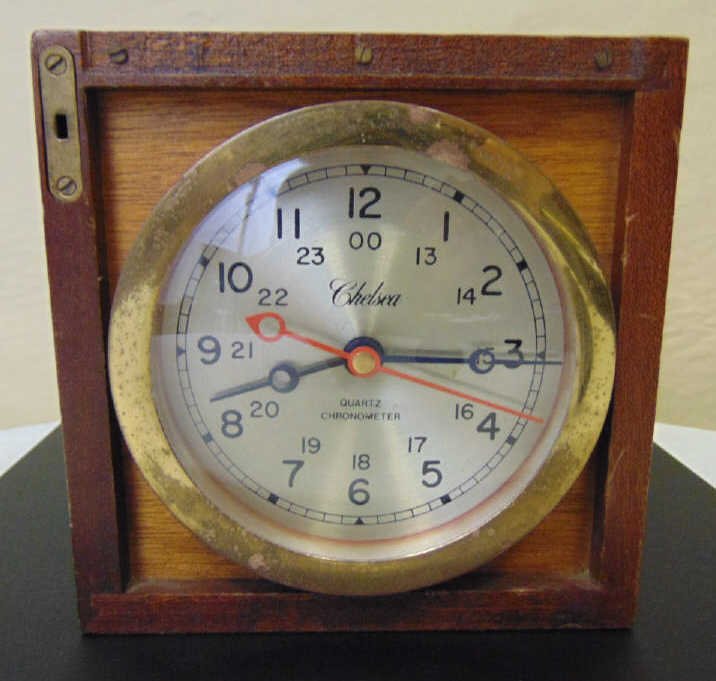 Vintage Chelsea Quartz Chronometer Clock (1 of 7)