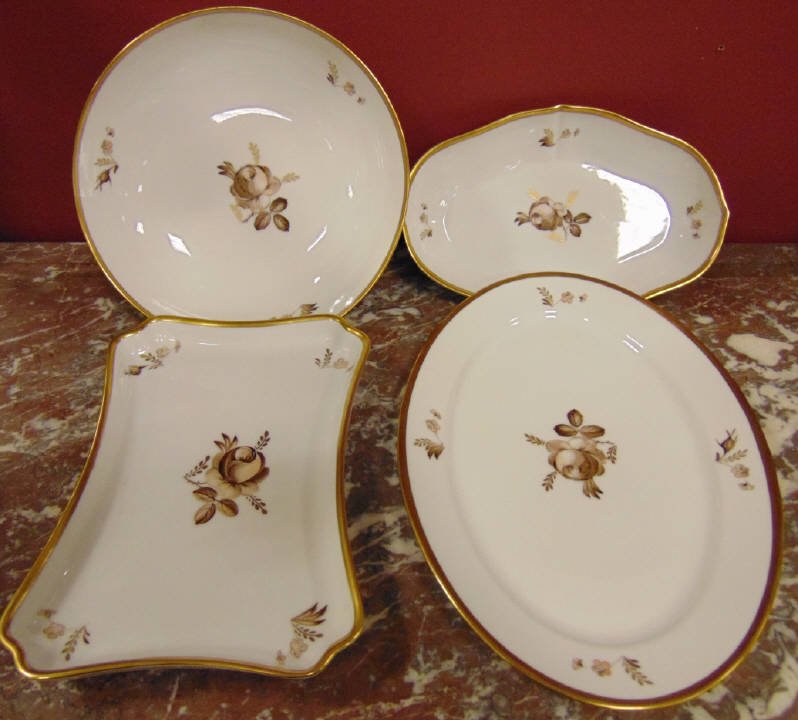 Royal Copenhagen Denmark - 4 Serving Bowls (1 of 6)