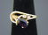 Vintage 14kt Yellow Gold Diamond & Amethyst Ring - 2