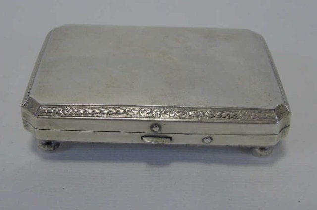 Edwardian Silver Box 1900-1920 (1 of 5)