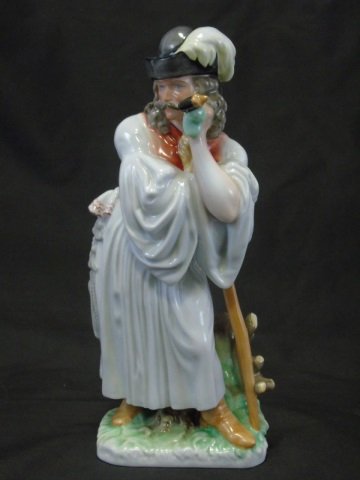 Herend of Hungary - Figurine of a Man with Pipe (1 of 4)