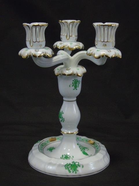 Herend of Hungary - Chinese Bouquet Candelabra (1 of 5)