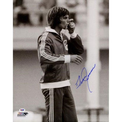 Bruce Jenner Autographed 'Team USA Kissing Medal' (1 of 1)