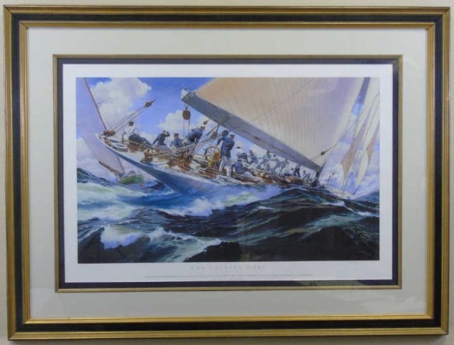 Russ Kramer World's Cup Sailing Yacht Print Signed (1 of 6)