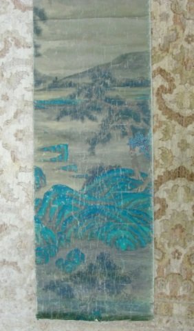 Antique Chinese Painted Scroll (1 of 4)