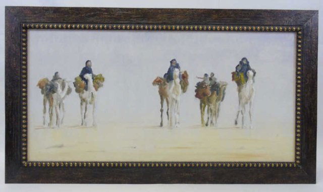 David Lawrence - Oil Painting of Bedoins & Nomads (1 of 4)