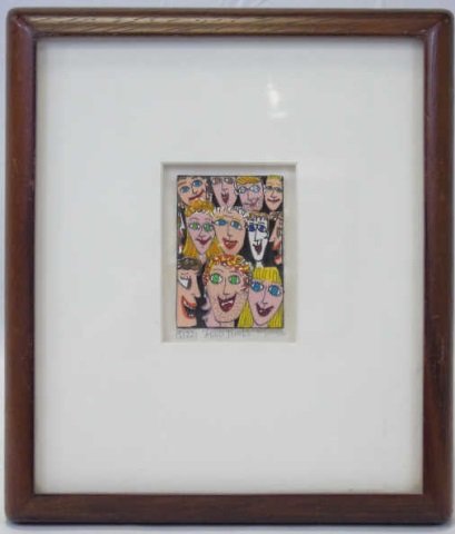 James Rizzi- "Good Times" Ltd. Edition Lithograph (1 of 3)