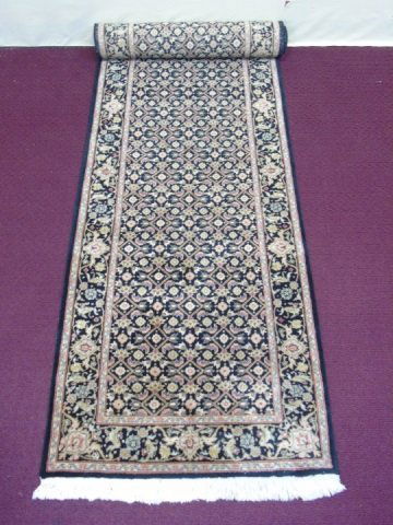 Oriental Persian Wool Carpet Runner 98" X 28" (1 of 4)