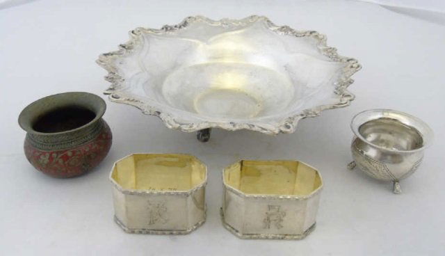 4 Russian Imperial High Grade Silver Items (1 of 10)