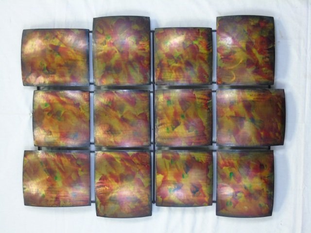 Mid Century Modern Wall Hanging Sculpture (1 of 3)