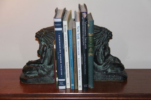 Pair Antique Native American Bookends Headdress (1 of 5)