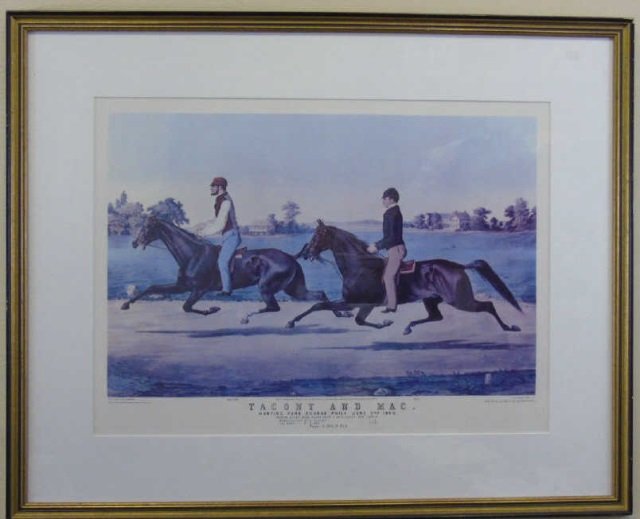 Lithograph Tacony & Mac Published 1863 Currier (1 of 4)