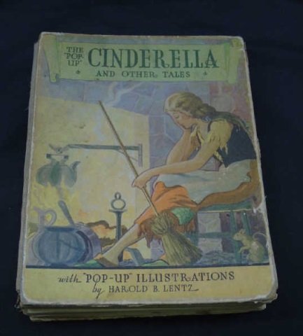 1ST Edition Cinderella Pop-up Book 1933 (1 of 6)