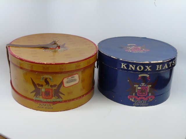 Two Vintage Knox New York Hat Boxes (1 of 8)
