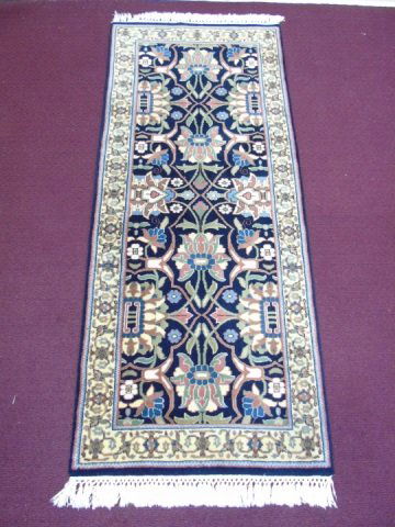 Oriental Persian Carpet Small Wool Runner 71" long (1 of 4)