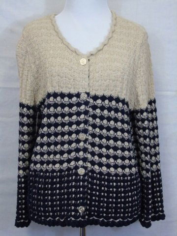 Chanel Cotton Blend Cardigan Sweater (1 of 4)