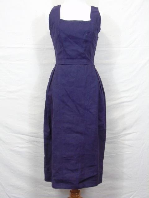 Vintage Karl Lagerfeld Cotton / Linen Dress Size 6 (1 of 4)