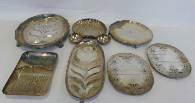 7 Vintage & Antique Silver Plate Serving Tureens (1 of 5)