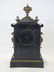 Antique 19th C. French Bronze Marble Mantle Clock - 8